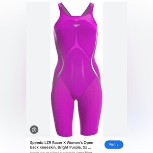 Speedo open back lzr racer x